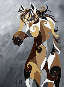 Arabian Horse Painting